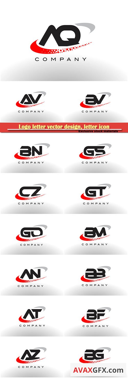 Logo letter vector design, letter icon # 2