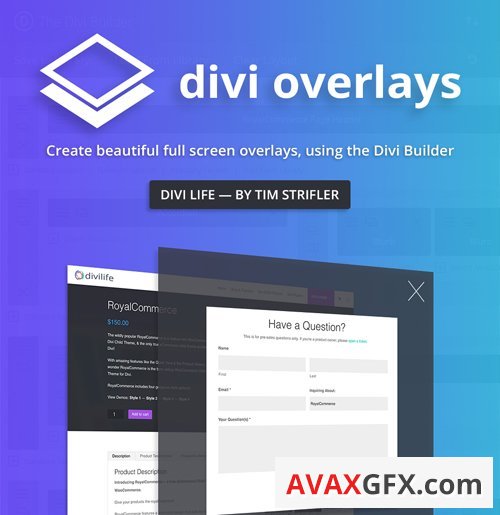 DiviLife - Divi Overlays v2.8.0 - Plugin For Divi Theme - NULLED