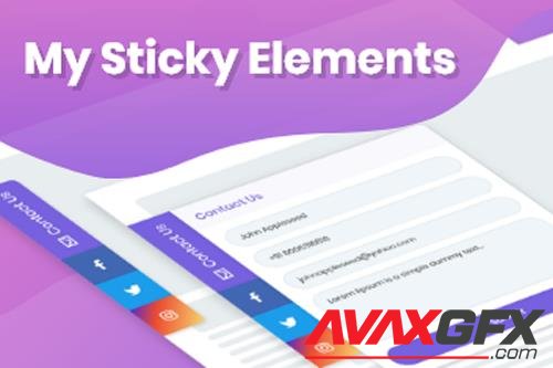 My Sticky Elements Pro v1.7.8 - WordPress Plugin - NULLED