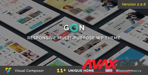 ThemeForest - Gon v2.0.6 - Responsive Multi-Purpose WordPress Theme - 13573615