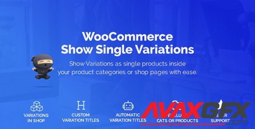 CodeCanyon - WooCommerce Show Variations as Single Products v1.1.10 - 25330620