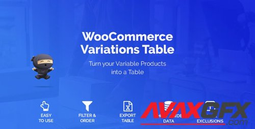 CodeCanyon - WooCommerce Variations Table v1.2.14 - 21414430