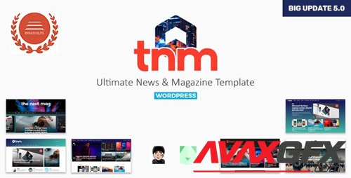 ThemeForest - The Next Mag v5.8 - Ultimate Magazine WordPress Theme - 22449339