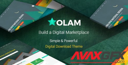 ThemeForest - Olam v4.5.0 - Easy Digital Downloads Marketplace WordPress Theme - 14331470