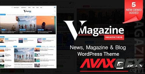 ThemeForest - Vmagazine v1.1.7 - Multi-Concept News WordPress Theme - 21950900