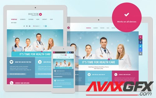 Ait-Themes - Doctor+ v2.0.0 - Medical WordPress Theme