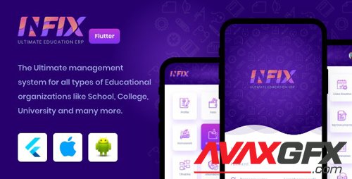 CodeCanyon - InfixEdu v1.0.3 - Open Source Flutter for Android & iOS - 25696404