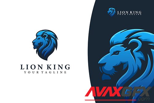 LION KING LOGO TEMPLATE