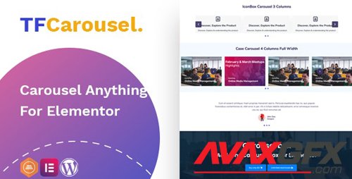 CodeCanyon - TfCarousel v1.0.0 - Carousel Anything For Elementor - 26464851
