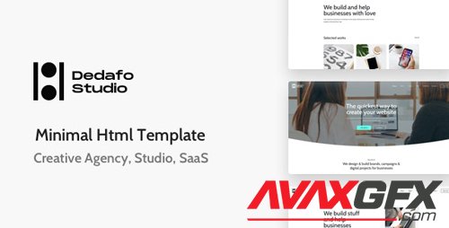 ThemeForest - Dedafo v1.0 - Corporate, SaaS, Technology HTML Minimal Template - 26497508