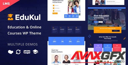 ThemeForest - Edukul  v1.3 - Online Courses WordPress Theme - 25087124