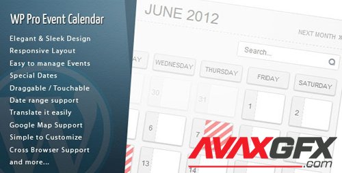 CodeCanyon - WordPress Pro Event Calendar v3.1.6 - 2485867