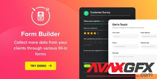 CodeCanyon - Form Builder v1.5.0 - WordPress Form plugin - 22496923