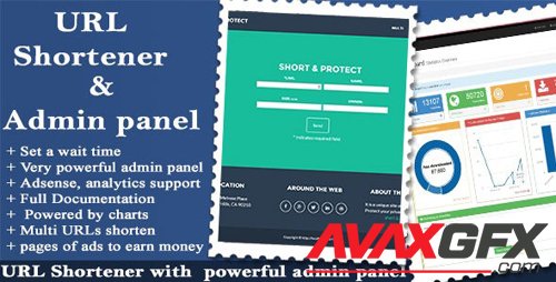 CodeCanyon - URL Shortener with Ads and Powerful Admin Panel v1.8.9 - 9612725