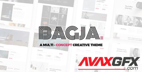 ThemeForest - Bagja v1.2.4 - Responsive Multi Concept & One Page Portfolio Theme - 21442663