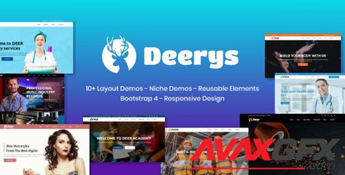 ThemeForest - Deerys v1.0 - Responsive Multi-Purpose HTML Template - 24125939