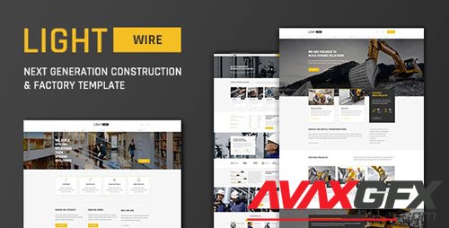 ThemeForest - Lightwire v1.0 - Construction And Industry Template - 22734245