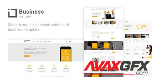 ThemeForest - Yellow Business v1.0 - Construction Template (Update: 8 March 20) - 21093503