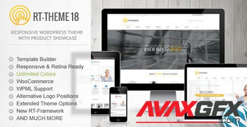 ThemeForest - RT-Theme 18 v2.1 - Responsive WordPress Theme - 7200532