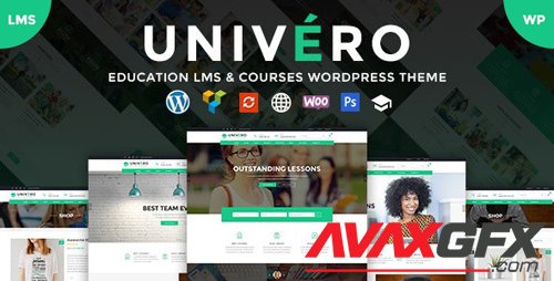 ThemeForest - Univero v1.8 - Education LMS & Courses WordPress Theme - 21059668