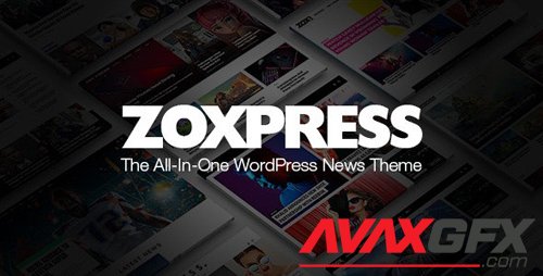 ThemeForest - ZoxPress v1.05.0 - The All-In-One WordPress News Theme - 25586170