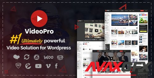 ThemeForest - VideoPro v2.3.6.8 - Video WordPress Theme - 16677956