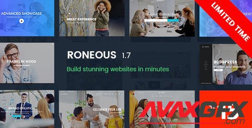 ThemeForest - Roneous v1.7.8 - Creative Multi-Purpose WordPress Theme - 16202433