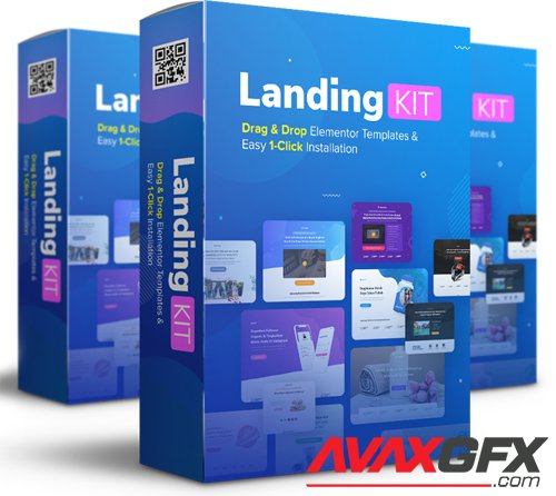 LandingKit - 110 Landing Page Templates For Elementor