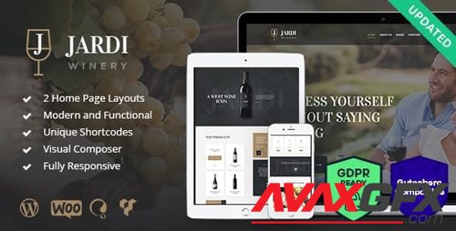 ThemeForest - Jardi v1.8 - Winery, Vineyard & Wine Shop WordPress Theme - 16390279