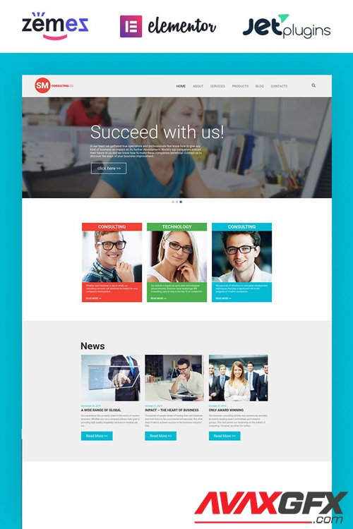 Consulting Co v4.0.4 - WordPress Theme - TM 55944