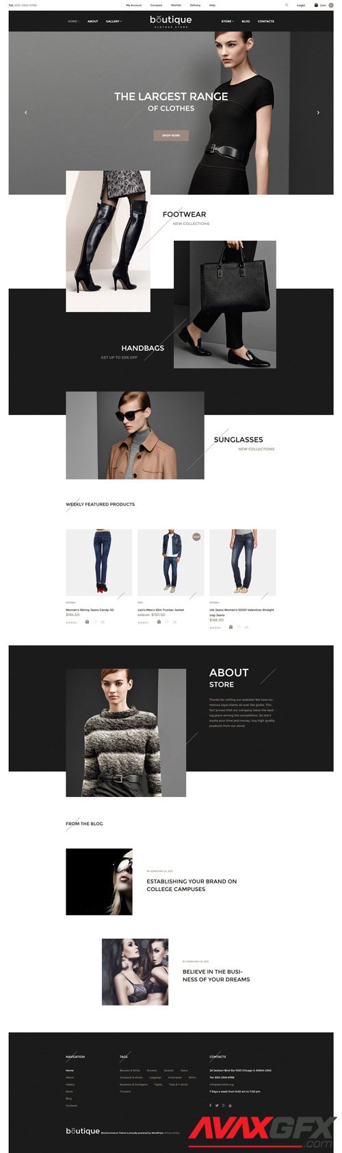 Boutique v1.0.0 - WooCommerce Theme - TM 57736