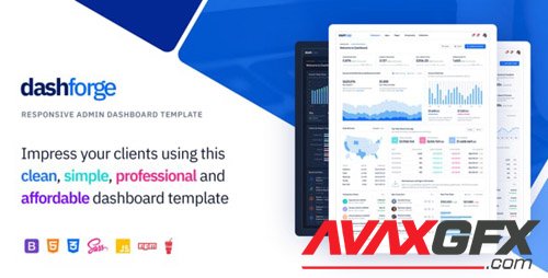 ThemeForest - Dashforge v1.1.0 - Responsive Admin Dashboard Template - 23725961