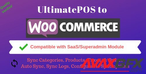 CodeCanyon - UltimatePOS to WooCommerce Addon (With SaaS compatible) v1.1 - 22874559