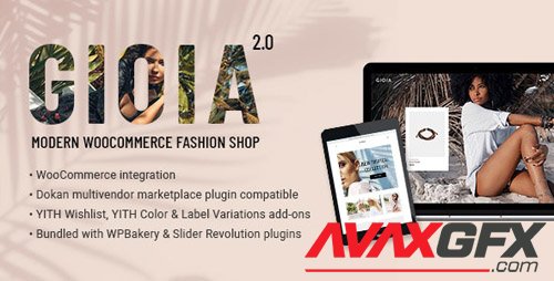 ThemeForest - Gioia v2.0 - Modern Fashion Shop - 23207606 - NULLED