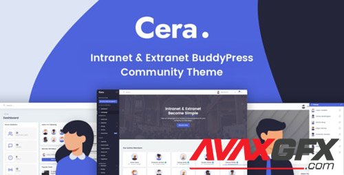 ThemeForest - Cera v1.0.6 - Intranet & Community Theme - 24872621