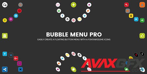 CodeCanyon - Bubble Menu Pro v2.0 - creating awesome circle menu with icons - 19659832 - NULLED