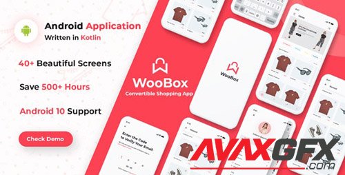 CodeCanyon - WooBox v10.0 - WooCommerce Android App E-commerce Full Mobile App + kotlin - 25092266