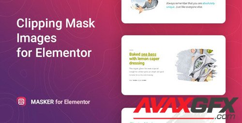 CodeCanyon - Masker v1.0.0 - Clipping Mask for Elementor - 26532107
