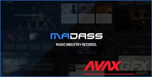 ThemeForest - Madass v1.0 - Music Industry HTML Template - 16015779