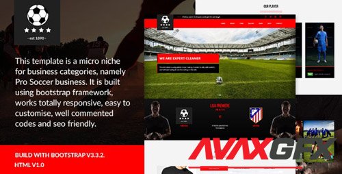 ThemeForest - Pro Soccer v1.0 - Football Club Template - 14064275