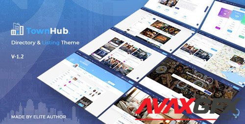 ThemeForest - TownHub v1.2.4 - Directory & Listing WordPress Theme - 25019571