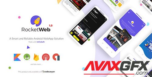 CodeCanyon - RocketWeb v1.3.3 - Configurable Android WebView App Template - 22985174
