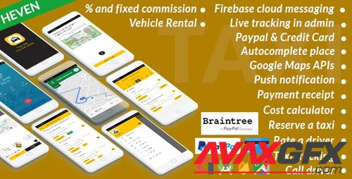 CodeCanyon - Taxi Cab v4.8 - On Demand Taxi | Complete solution - 25137864