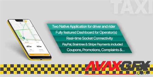 CodeCanyon - Taxi application Android solution + Dashboard v3.1 - 21437882