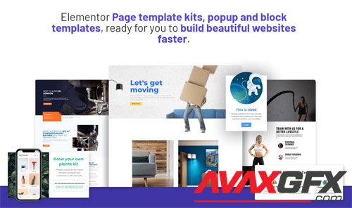 Katka Elementor Template Pack - Elementor Page Template Kits, Popup & Block Templates