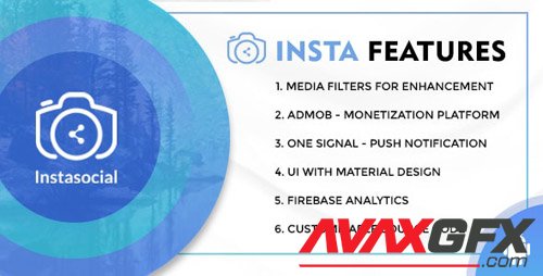 CodeCanyon - Instasocial v1.0 - An Instagram like social media app with creative filters and editing tools - 22493743