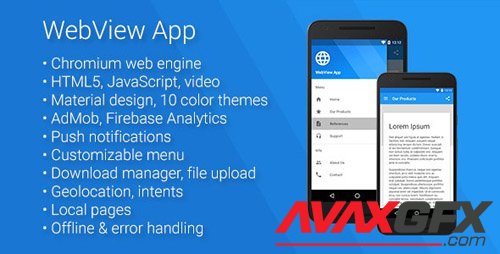 CodeCanyon - Universal Android WebView App v2.6.0 - 8431507