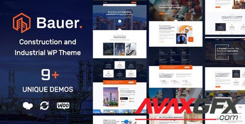 ThemeForest - Bauer v1.5 - Construction and Industrial WordPress Theme - 23904858