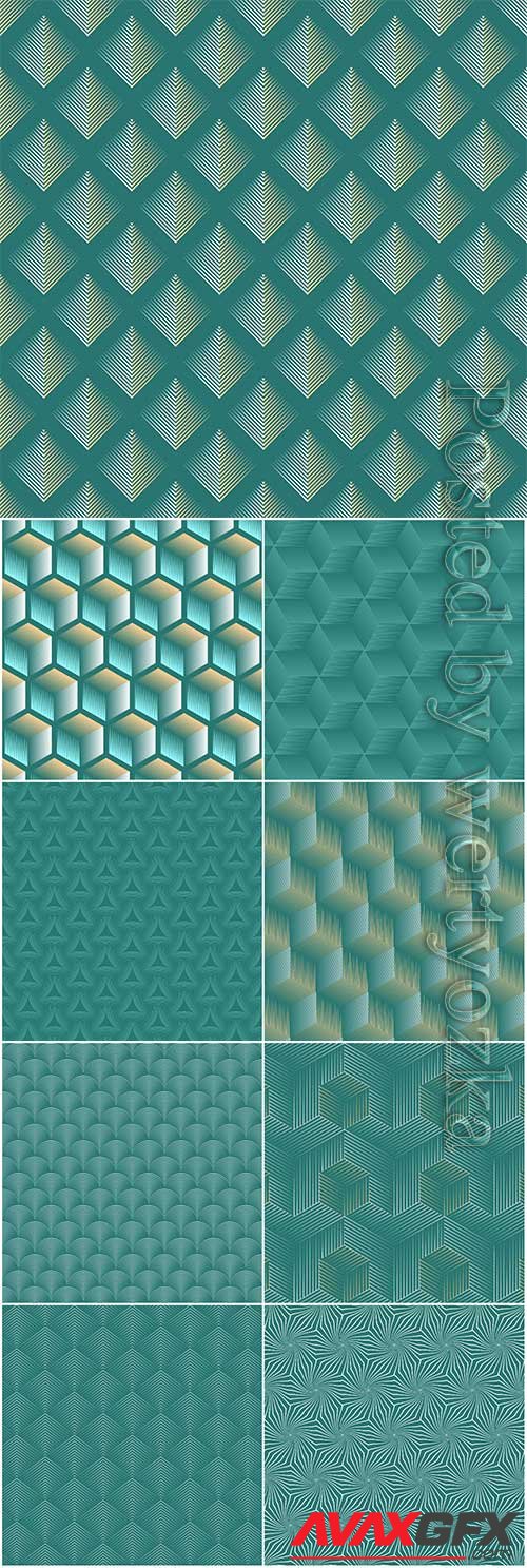 Seamless abstract geometric vector background