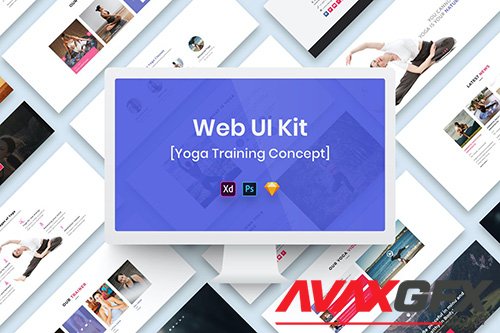 Yoga Training Web UI Kit